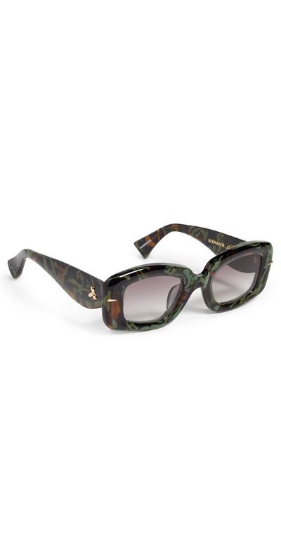 Le Specs Le Specs Le Specs x Alemais Celestina Sunglasses Jade Marble One