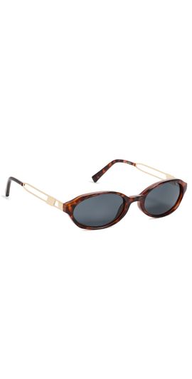 Le Specs Le Specs Lunita Sunglasses Dark Tort One