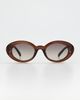 Le Specs Le Specs Nouveau Vie Sunglasses Chocolate Brown One - 2