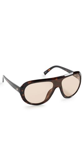 Le Specs Le Specs Obsession Sunglasses Dark Tort One
