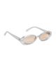 Le Specs Le Specs Outta Love Sunglasses Silver Pearl One - 6