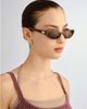 Le Specs Le Specs Popalicious slim sunglasses in brown - 1