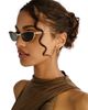 Le Specs Le Specs Thorned Cat Eye Sunglasses, 58mm - 6