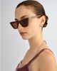 Le Specs Le Specs Veledrome cat eye sunglasses in brown - 1