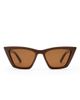 Le Specs Le Specs Veledrome cat eye sunglasses in brown - 4