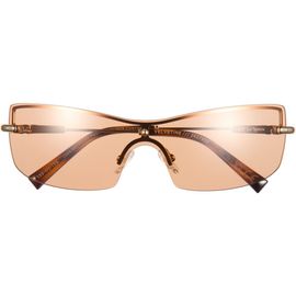 Le Specs Le Specs Velvetine 133mm Gradient Shield Sunglasses