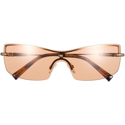 Le Specs Le Specs Velvetine 133mm Gradient Shield Sunglasses