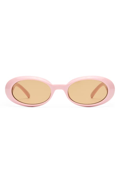 Le Specs Le Specs Work It 53mm Oval Sunglasses