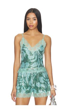 Le Superbe Le Superbe Hibiscus Halo Lace Cami