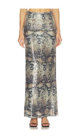 Le Superbe Le Superbe Maxi Slip Skirt