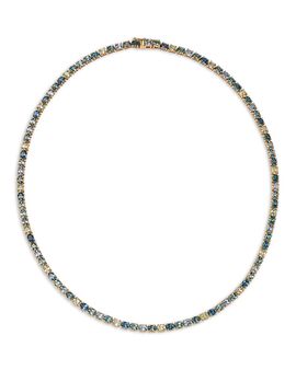 Le Vian Couture Bloomingdale's Fine Collection Montana Sapphire Ombre Necklace in 14K Yellow Gold, 24