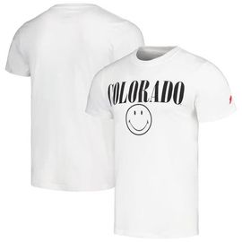 LEAGUE COLLEGIATE WEAR Men's League Collegiate Wear White Colorado Buffaloes Smiley All American T-Shirt 