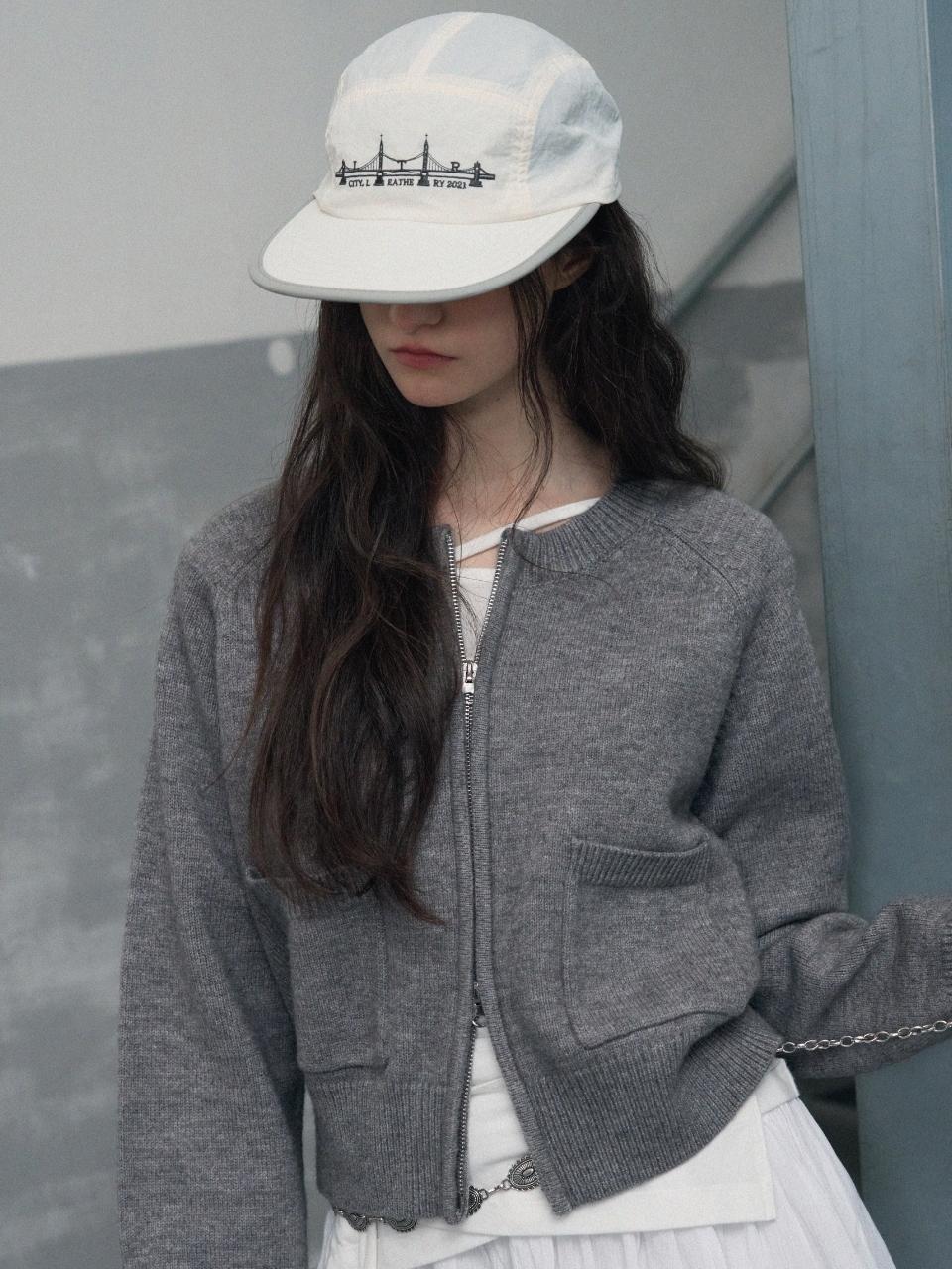 leathery Bridge Artwork Lightweight Nylon Camp Cap
