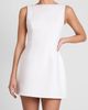 LEAU LEAU Estelle Sleeveless Bustier Mini Dress in White, Women's at Urban Outfitters - 1