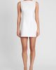 LEAU LEAU Estelle Sleeveless Bustier Mini Dress in White, Women's at Urban Outfitters - 3