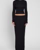 LEAU LEAU Everyday Jersey Long Sleeve Top in Black, Women's at Urban Outfitters - 3
