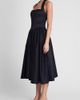 LEAU LEAU Hart Halter Corset Midi Dress in Black, Women's at Urban Outfitters - 4
