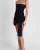 LEAU LEAU Mira Mesh Corset Dress in Black, Women's at Urban Outfitters - 2