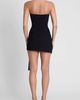 LEAU LEAU Mira Mesh Corset Dress in Black, Women's at Urban Outfitters - 3