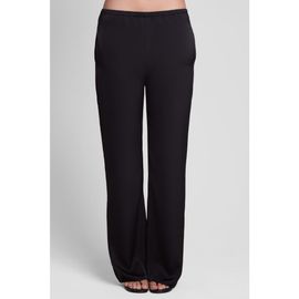 LEAU LEAU Soho Satin Straight Leg Pants