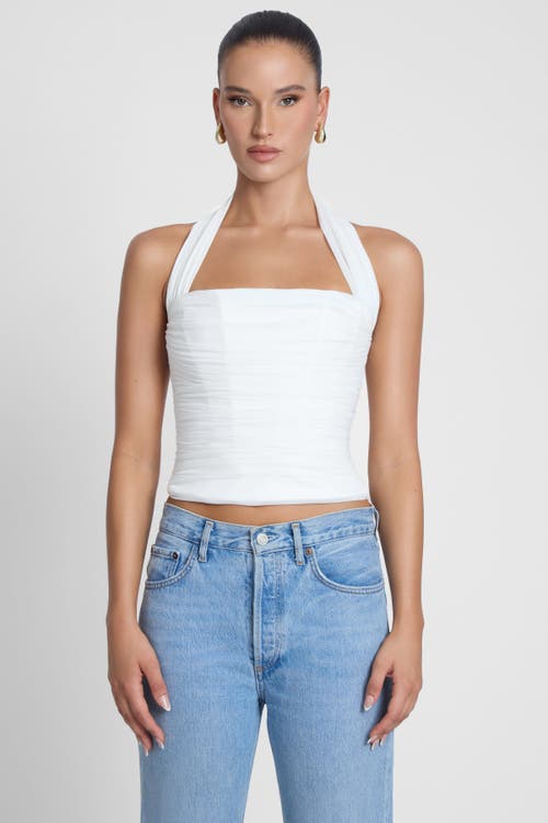 LEAU LEAU Taormina Halter Corset Top