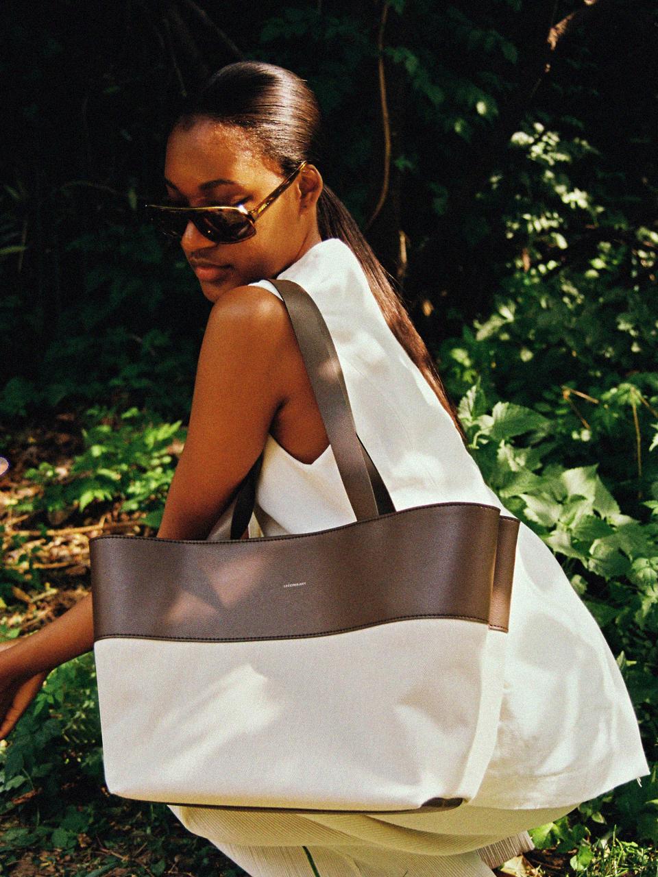 LECC PROJECT DIV SHOPPER BAG L - Canvas Combi_2 COLORS