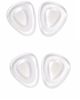 LECHERY® LECHERY® 2-Pack Metatarsal Pads Gel Cushions-Water Drop - 2