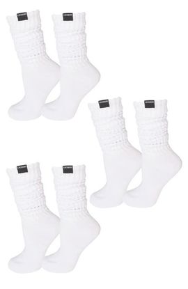 LECHERY® LECHERY® 5-Pack Fashion Retro Scrunch Socks