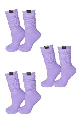LECHERY® LECHERY® 7-Pack Fashion Retro Scrunch Socks