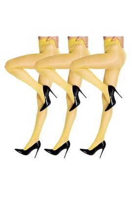 LECHERY® LECHERY® 7-Pack Glossy Sheer Festival Tights