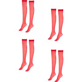 LECHERY® LECHERY® 8-Pack Glossy Sheer Fashion Socks