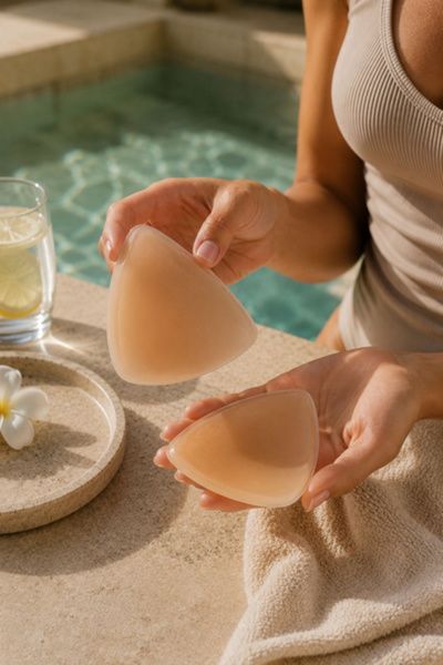 LECHERY® LECHERY Allstick Triangle Nipple Covers in Almond, Women's at Urban Outfitters