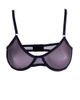 LECHERY® LECHERY Lustrous Sheer Plunge Underwire Bra in Black, Women's at Urban Outfitters - 4
