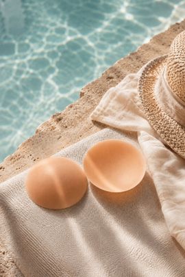 LECHERY® LECHERY Skingrip Circle Nipple Covers in Almond, Women's at Urban Outfitters