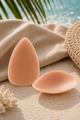 LECHERY® LECHERY Skingrip Triangle Nipple Covers in Chai, Women's at Urban Outfitters