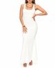 LECHERY® LECHERY® X Yahaira Contour Mermaid Sleeveless Maxi Dress - 1