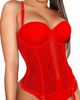 LECHERY® LECHERY® X Yahaira Corset Bustier Lingerie Shaping and Lifting Bra Top - 1