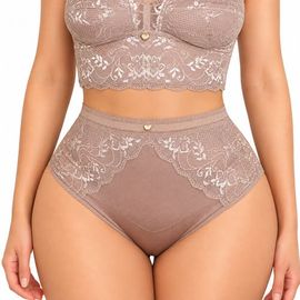 LECHERY® LECHERY® X Yahaira Lace Mid Waist Panty Double Tummy Layer Bottoms