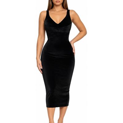 LECHERY® LECHERY® X Yahaira Velvet Dress Shaper With Triple Tummy Layer