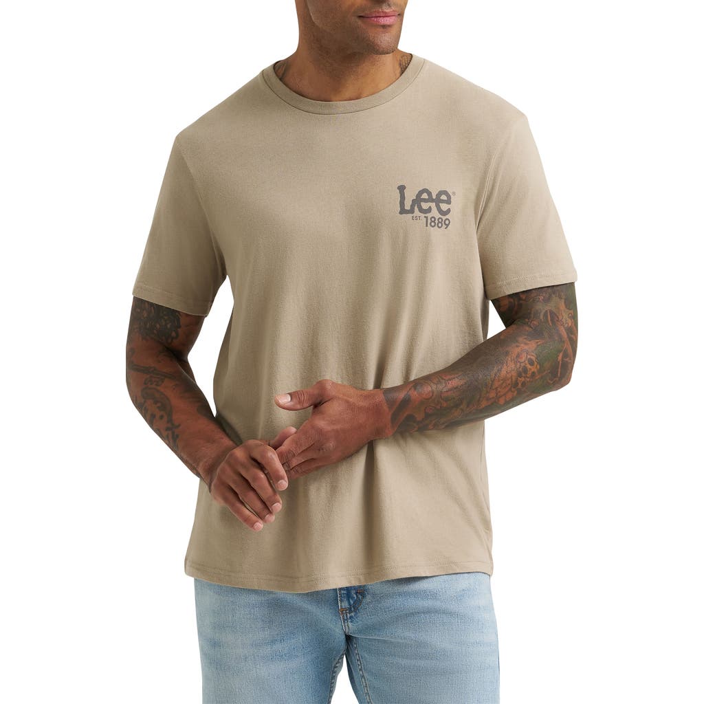 Lee Lee Cotton Logo Graphic T-Shirt