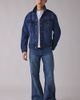 Lee Lee Essential Rider Relaxed Fit Denim Trucker Jacket in Tinted Denim, Men's at Urban Outfitters - 4