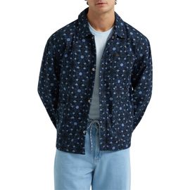 Lee Lee Floral Print Denim Jacket