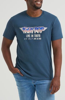Lee Lee Iggy Pop Graphic T-Shirt
