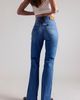 Lee Lee Lace-Up High-Rise Bootcut Jeans - 1