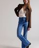 Lee Lee Lace-Up High-Rise Bootcut Jeans - 3