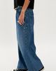 Lee Lee Loose Button-Fly Striped Ankle Jeans - 3