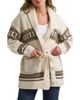 Lee Lee Patterned Belted Cardigan - 1