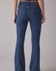 Lee Lee Sonic Speed Stripe Mid-Rise Bootcut Jean in Sonic Speed Stripe, Women's at Urban Outfitters - 4