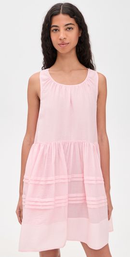Lee Mathews Lee Mathews Ondine Dress Pink