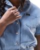 Lee Short Sleeve Union-All Nonstretch Denim Romper - 4